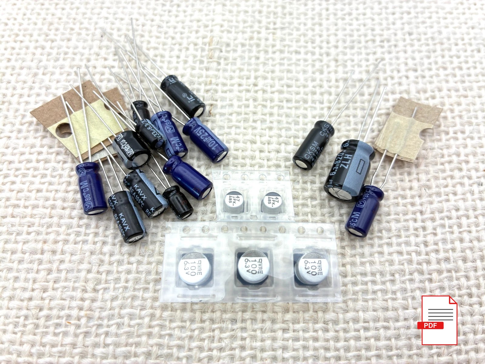 complete set + PDF instructions