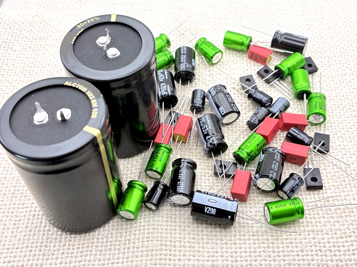 Pioneer SA-606 Recap Full Kit Premium Capacitors WIMA Nichicon