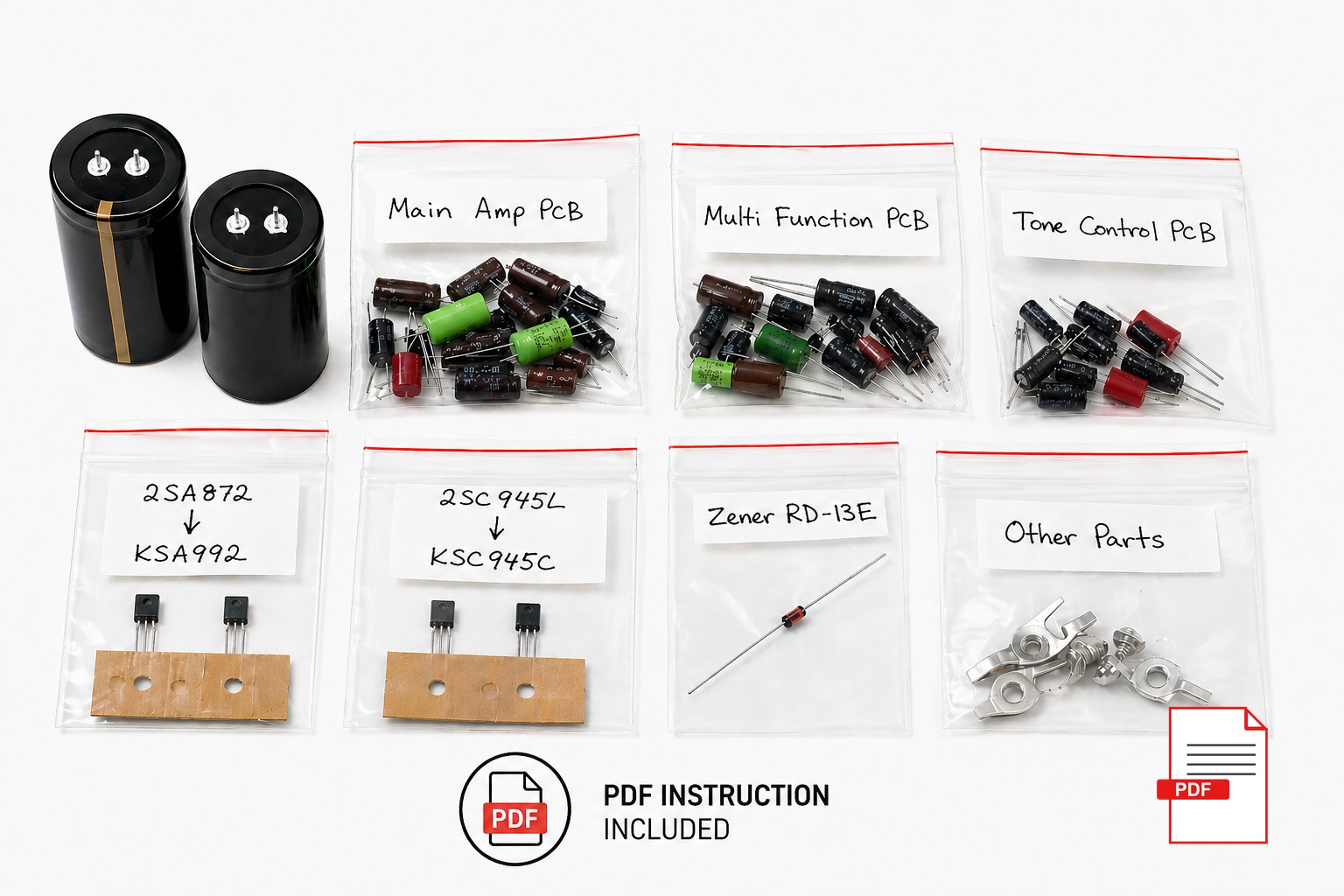 kompletny zestaw + instrukcja PDF