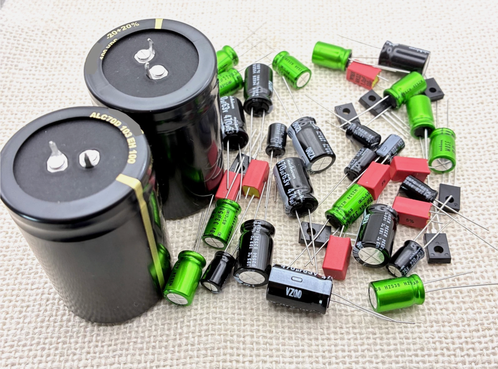 Carver C-1 Recap Kit Capacitors Repair Set