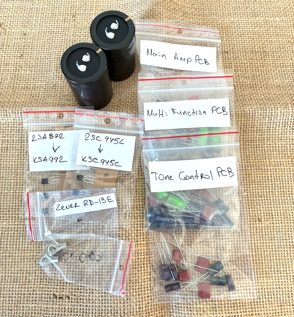 Dual CR-1780 Recap Full Kit