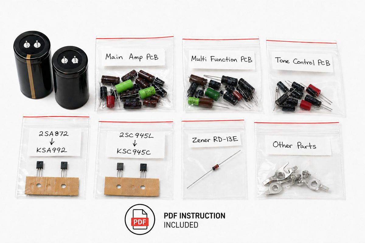 complete set + filter capacitors + PDF
