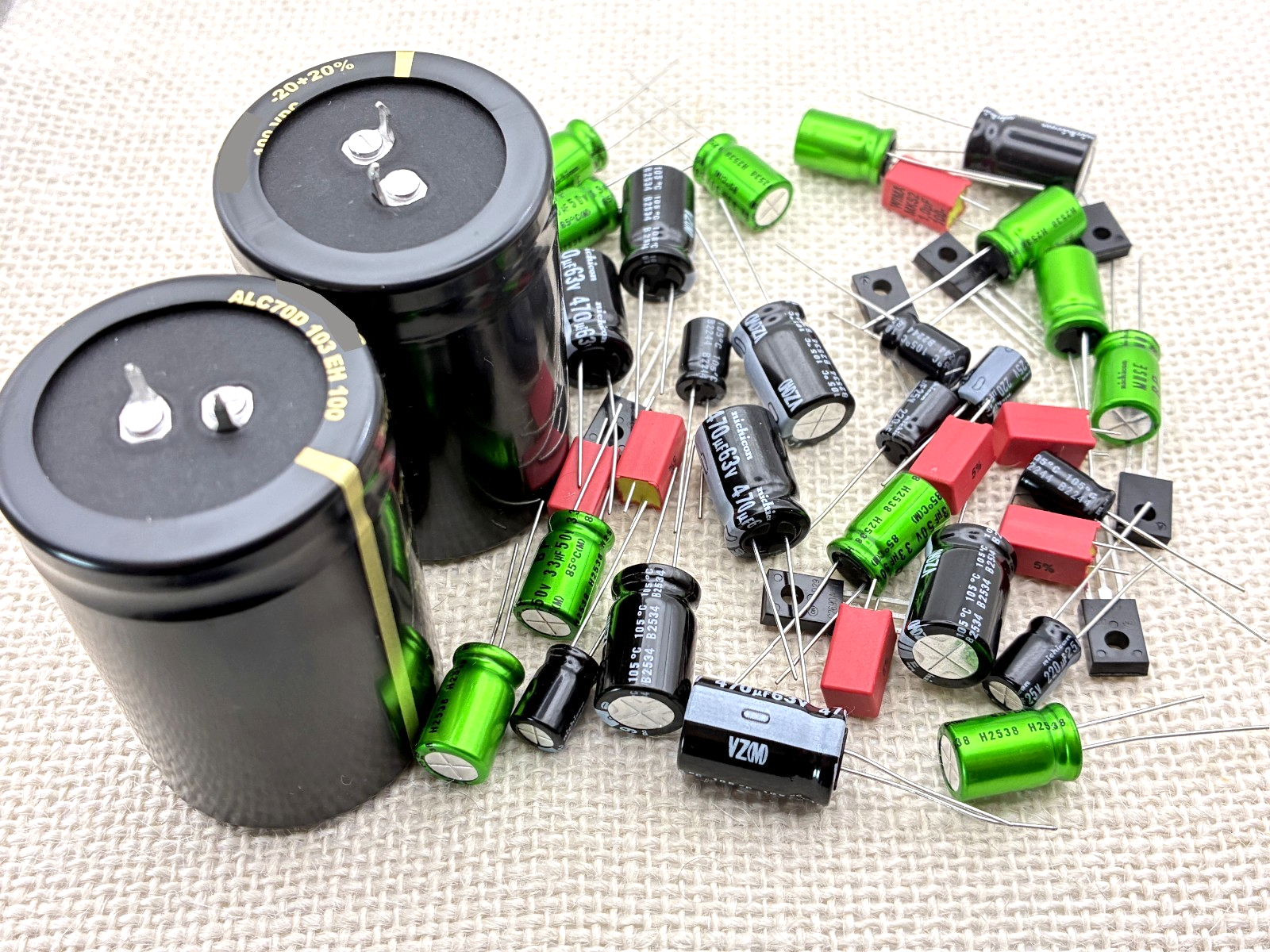 Marantz MR215 1515 Recap Kit Premium Capacitors WIMA Nichicon