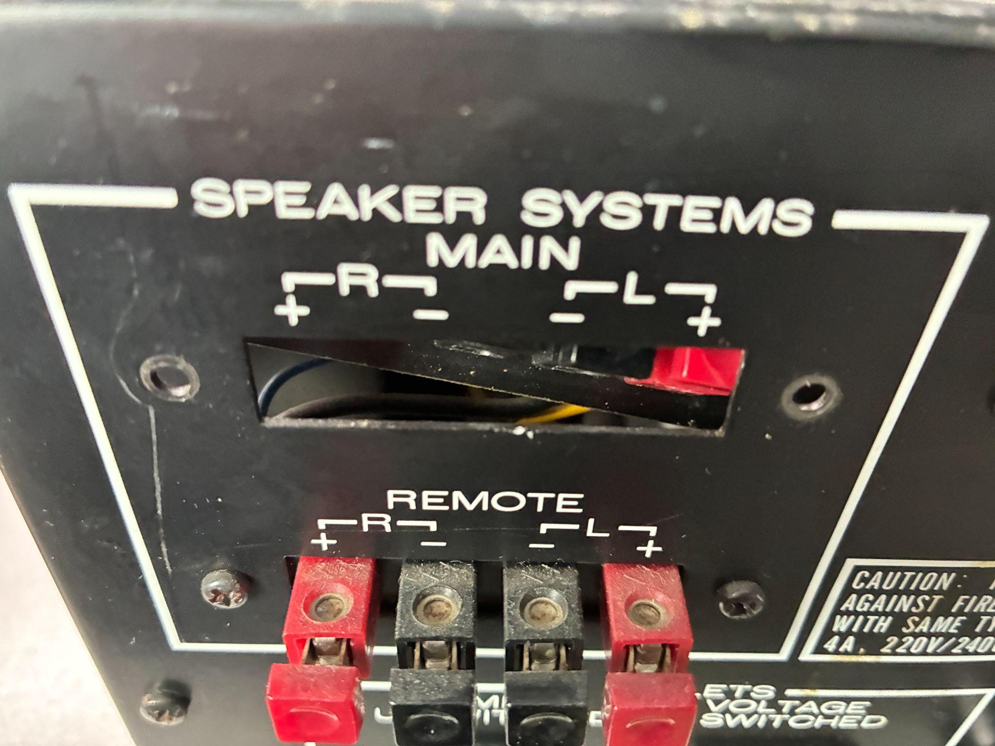 Terminal assembly pulled outward, wires still attached